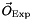 $\vec O_{\mathrm{Exp}}$